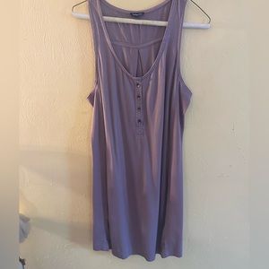 Splendid sleeveless purple dress